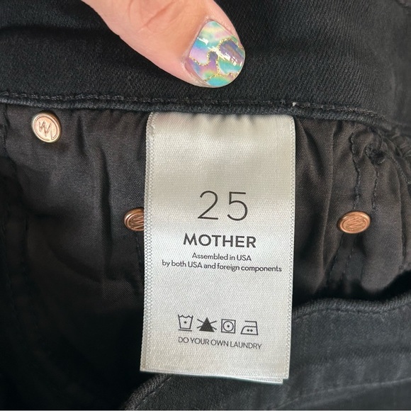 Mother High Waisted Rider Ankle jeans Not Guilty 25 - Picture 14 of 16